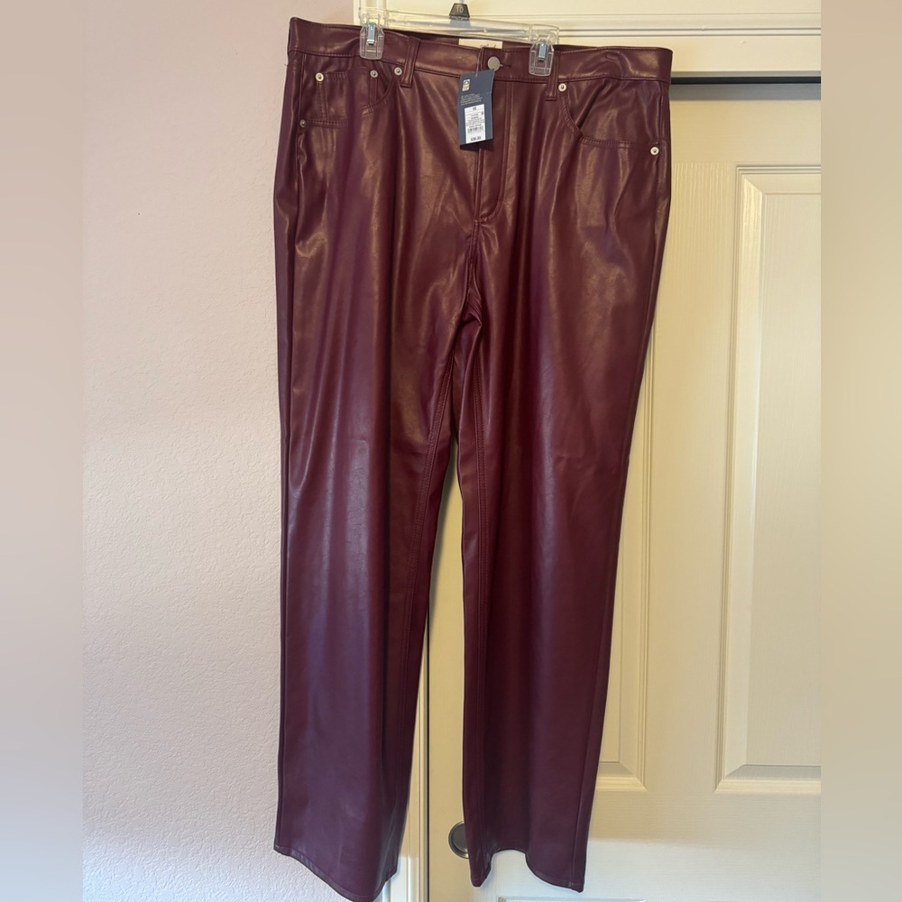 NWT Universal Thread Baggy Wide Leg Red Pants